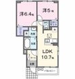 フェリチタカーサ Ⅱの間取図