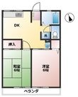 ヴェルディハイツⅠの間取図