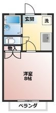 須田ハイツの間取図