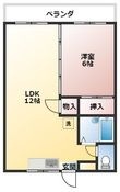 タケコーポⅠの間取図