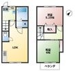 テラスハウスケンの間取図