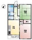 コーポラスファイブの間取図