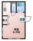 写真：斉藤ハイツⅠ2階の間取図
