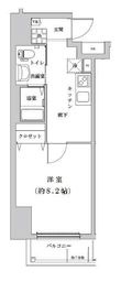 ライジングプレイス巣鴨の間取図