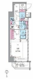 ジェノヴィア田端Ⅲグリーンヴェールの間取図
