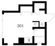 雑司ヶ谷キリスト教会雑司ヶ谷ハウスの間取図