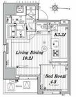メイクスデザイン入谷Ⅱの間取図