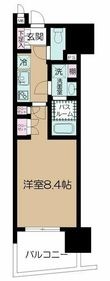 パレステージ上野の間取図