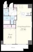 COMFORT RESIDENCE NIPPORIの間取図