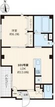 モンステラの間取図