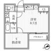 T’s Cuore MUSE落合南長崎の間取図