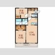 ベルグ文京千駄木の間取図