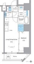 ルフォンリヴェント池袋の間取図