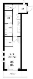 Misuzu Court 清澄白河の間取図