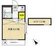 レオパレス王子の間取図