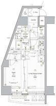 PREMIUM CUBE G 後楽園の間取図
