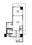クオリア後楽園(216)の間取図