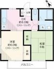 リバブル静山Ⅰの間取図