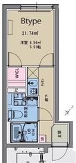 MAXIV CITY文京小石川の間取図