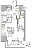 ジオエント町屋の間取図