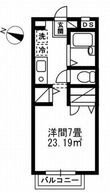 ラ・ハーモニーの間取図