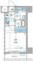 ジェノヴィア浅草Ⅲグリーンヴェールの間取図