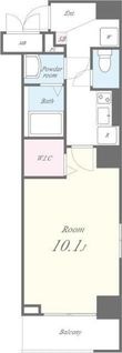 Espoir Asakusabashiの間取図