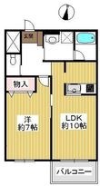 石神井公園ガーデンマンションの間取図