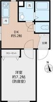 ジュエシュピーレン蓮根の間取図