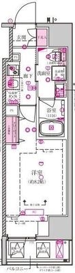 ベルシード西巣鴨の間取図