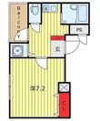 日暮里中央COURTの間取図