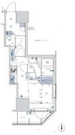 ライジングプレイス亀戸 の間取図