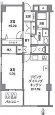 フレール上井草の間取図