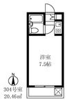駒込K&Mの間取図