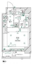 クレイシア江戸川橋レーヴの間取図