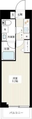 MAXIV赤羽西AZの間取図