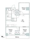 GRANPASEO東十条の間取図