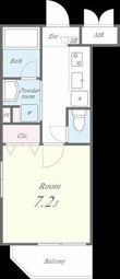 G-ハイム柳橋の間取図