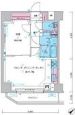 GENOVIA三ノ輪Ⅲskygardenの間取図