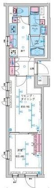 GENOVIA新大塚の間取図