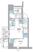 ルフォンプログレ上野御徒町の間取図
