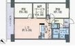ドゥーエ南長崎の間取図