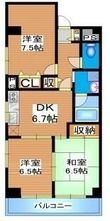大関山ハイツの間取図