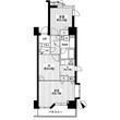 ライオンズマンション小石川シティの間取図