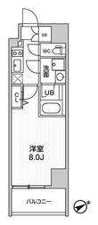 グラシアプレイス本駒込の間取図