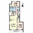 イースト コート 文京護国寺の間取図