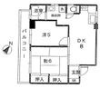 千石ハイツの間取図