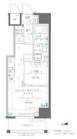 ZOOM浅草WESTの間取図
