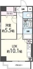 メゾンドソレイユ・シノハラの間取図