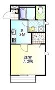 九曜新大塚マンションの間取図